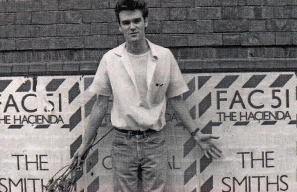 File:Morrissey The Smiths at The Hacienda, Manchester, England on July 6, 1983 .jpeg